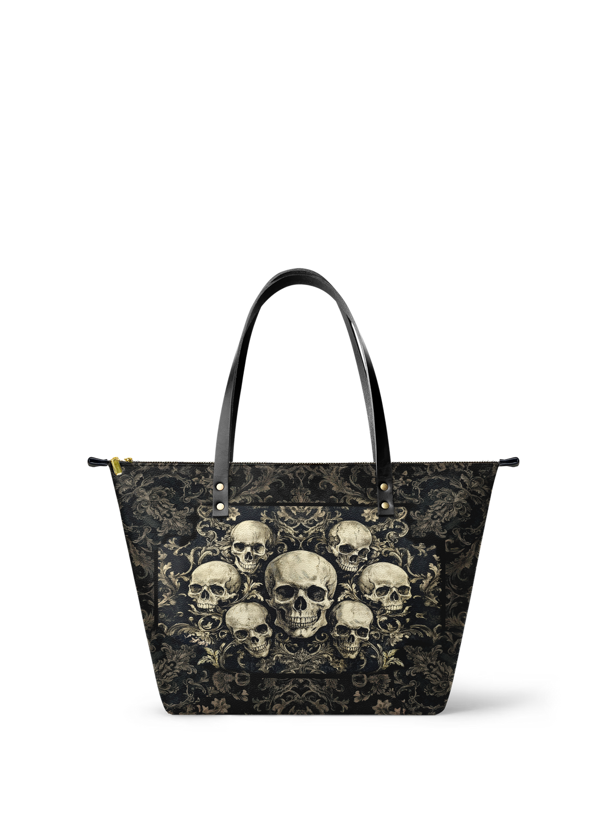 "Deathmark" Leather Tote Bag SPOOKY DEAL