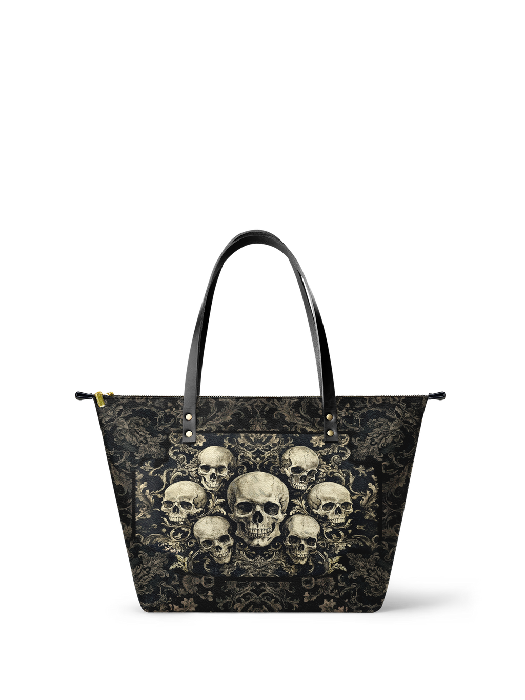 "Deathmark" Leather Tote Bag