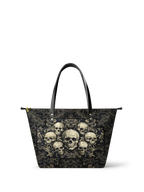 "Deathmark" Leather Tote Bag