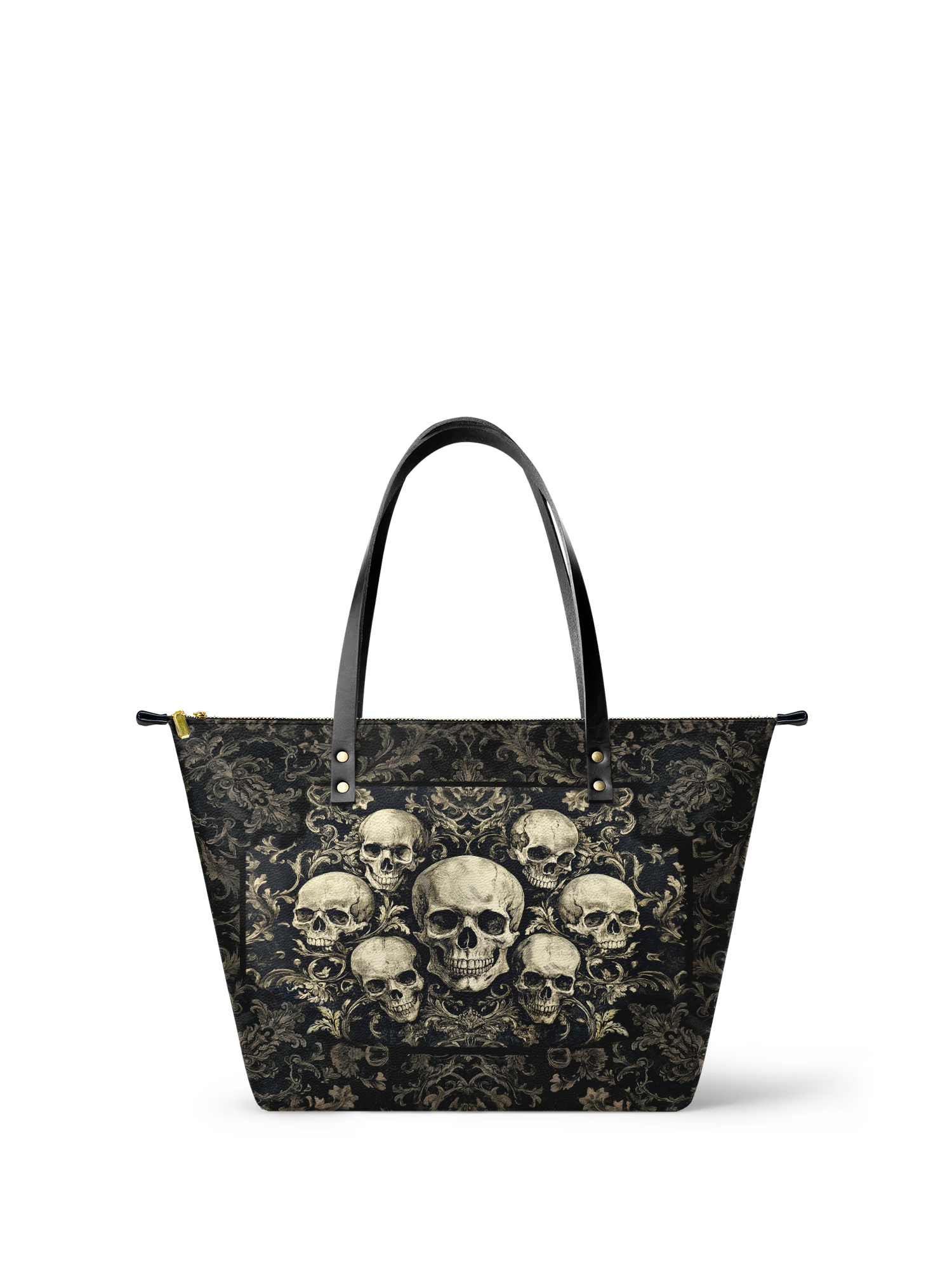 "Deathmark" Leather Tote Bag