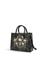 "Deathmark" - Black Interior - Leather Handbag