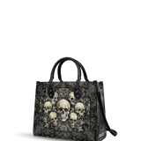 "Deathmark" - Black Interior - Leather Handbag - 100.1 DEAL
