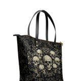 "Deathmark" Leather Tote Bag Matching SANTA Combo