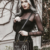 "Dustveil" Small Leather Bag - 100.1 DEAL