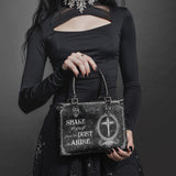 "Dustveil" - Black Interior - Small Leather Handbag