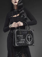 "Dustveil" - Black Interior - Leather Handbag