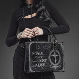 "Dustveil" - Black Interior - Leather Handbag - 100.1 DEAL