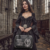 "Dustveil" - Black Interior - Leather Handbag