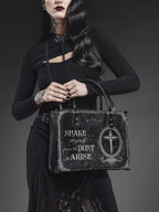 "Dustveil" - Red Interior - Leather Handbag