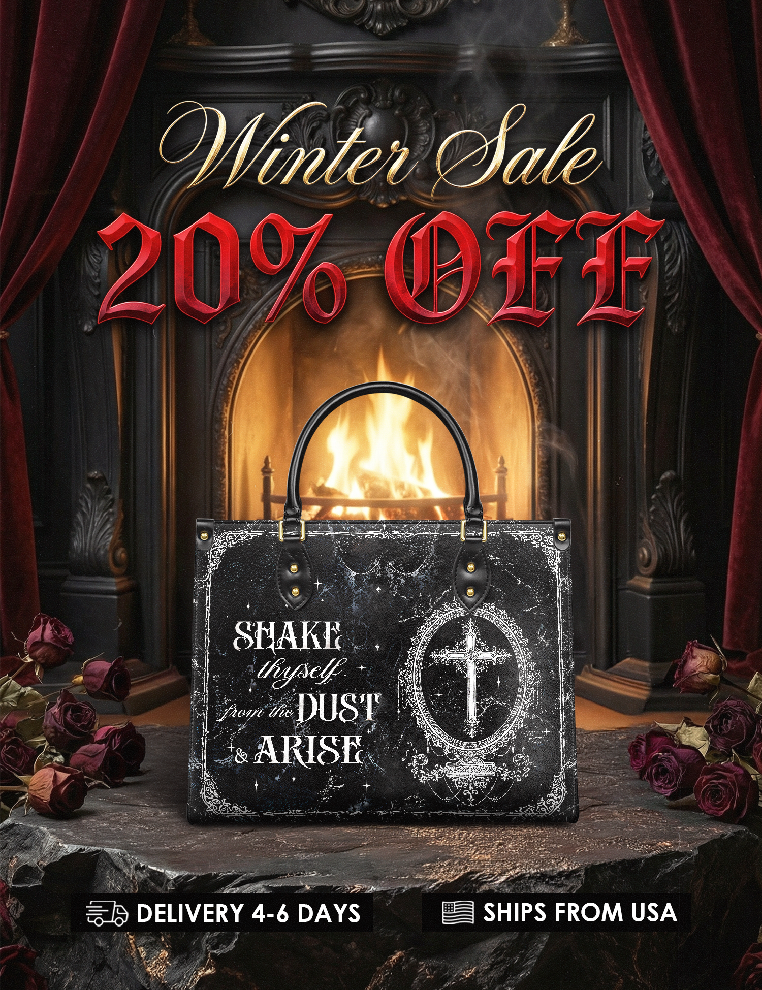 "Dustveil" Leather Handbag Deal