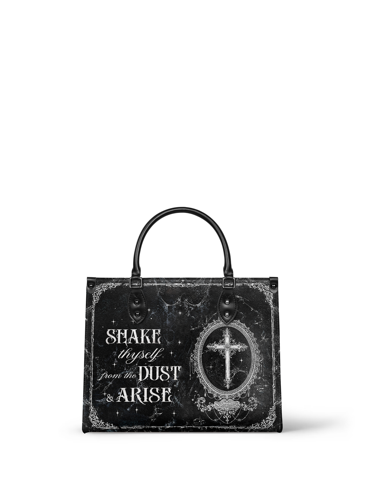 "Dustveil" - Black Interior - Leather Handbag