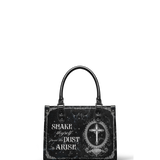 "Dustveil" - Black Interior - Small Leather Handbag