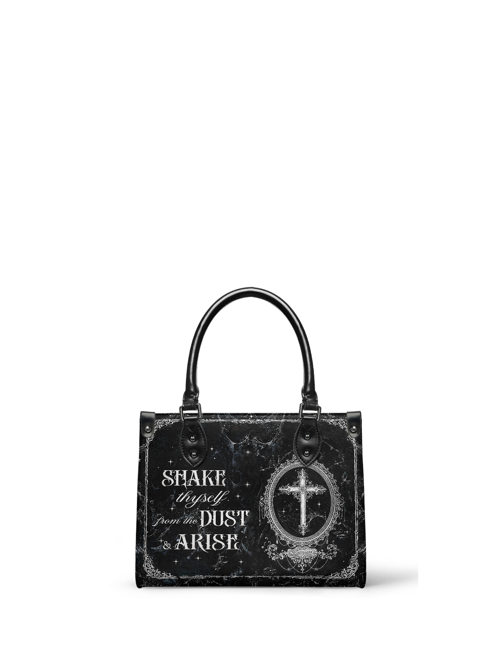 "Dustveil" - Black Interior - Small Leather Handbag