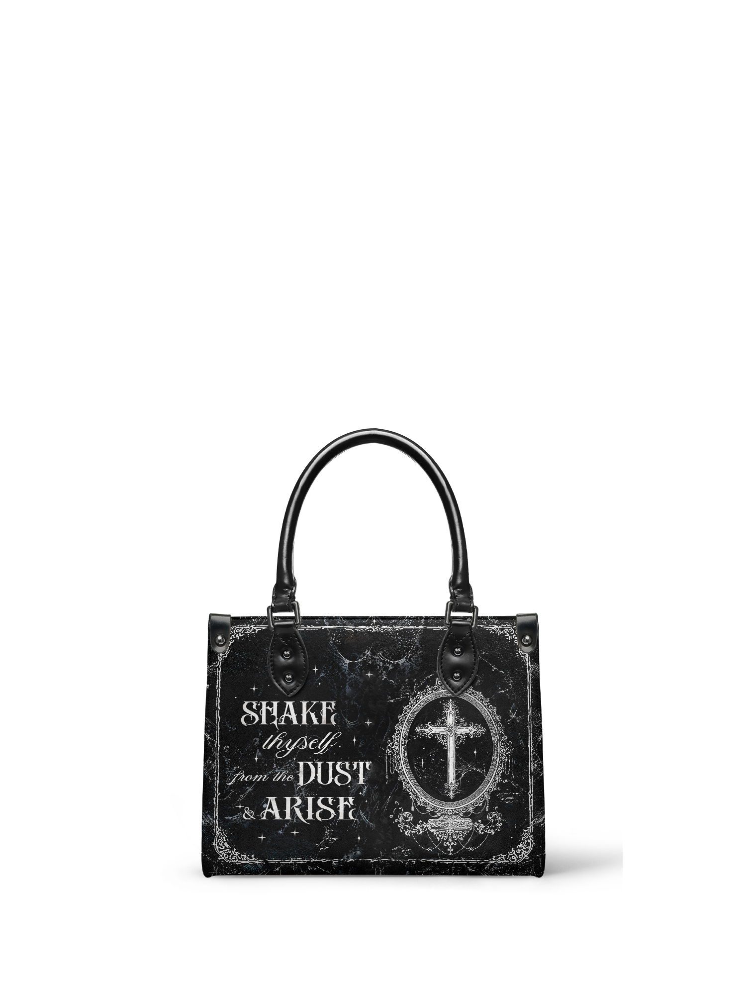 "Dustveil" - Black Interior - Small Leather Handbag