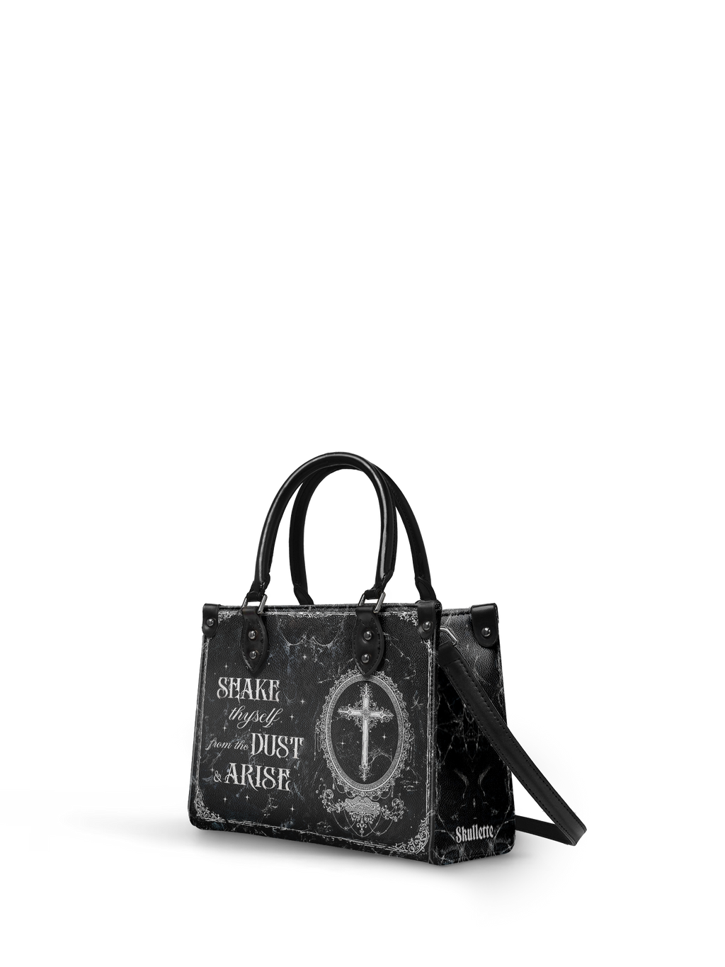 "Dustveil" - Black Interior - Small Leather Handbag