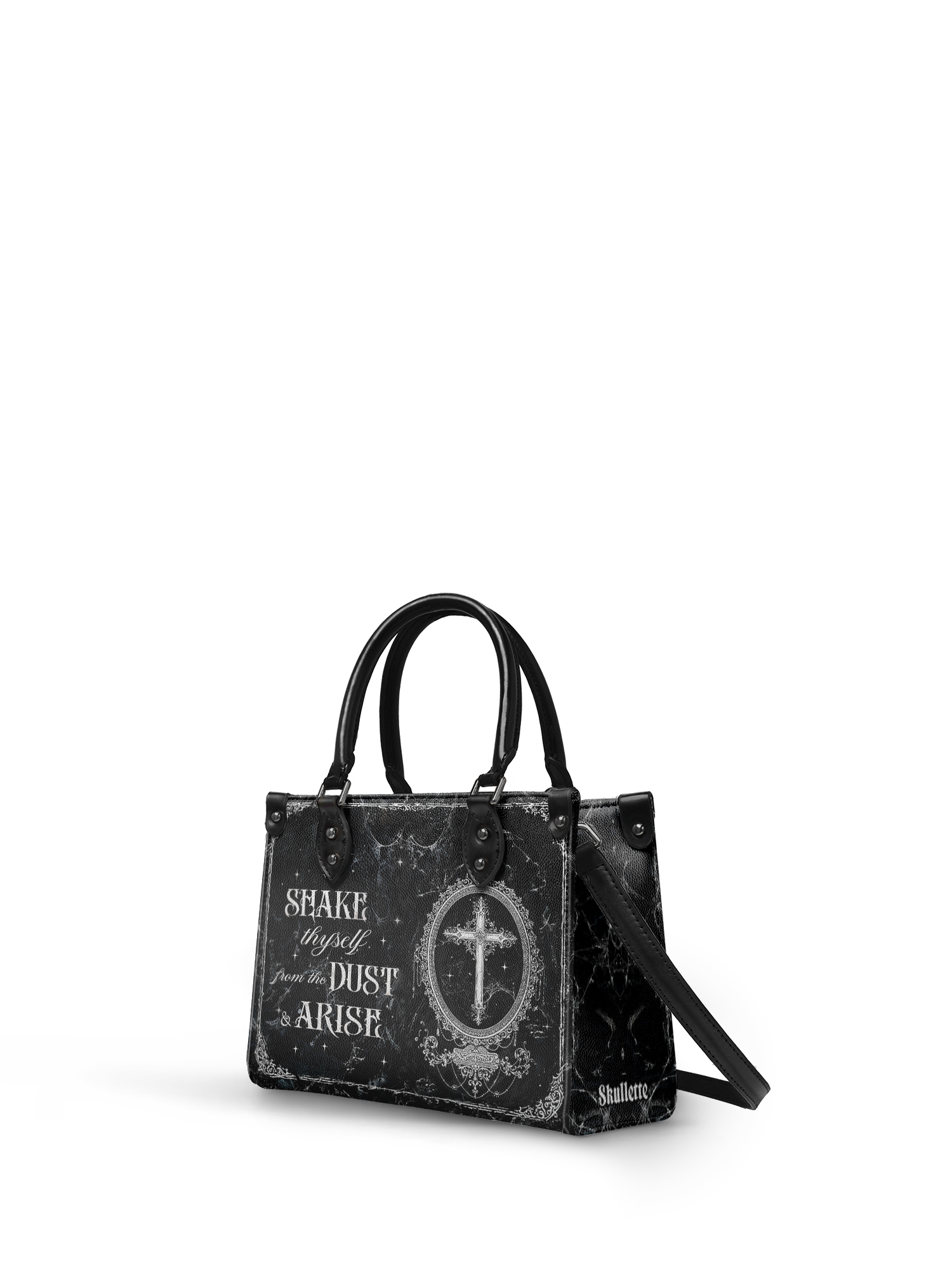 "Dustveil" - Black Interior - Small Leather Handbag