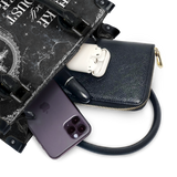 "Dustveil" - Black Interior - Small Leather Handbag