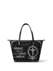 "Dustveil" Leather Tote Bag
