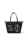"Dustveil" Leather Tote Bag