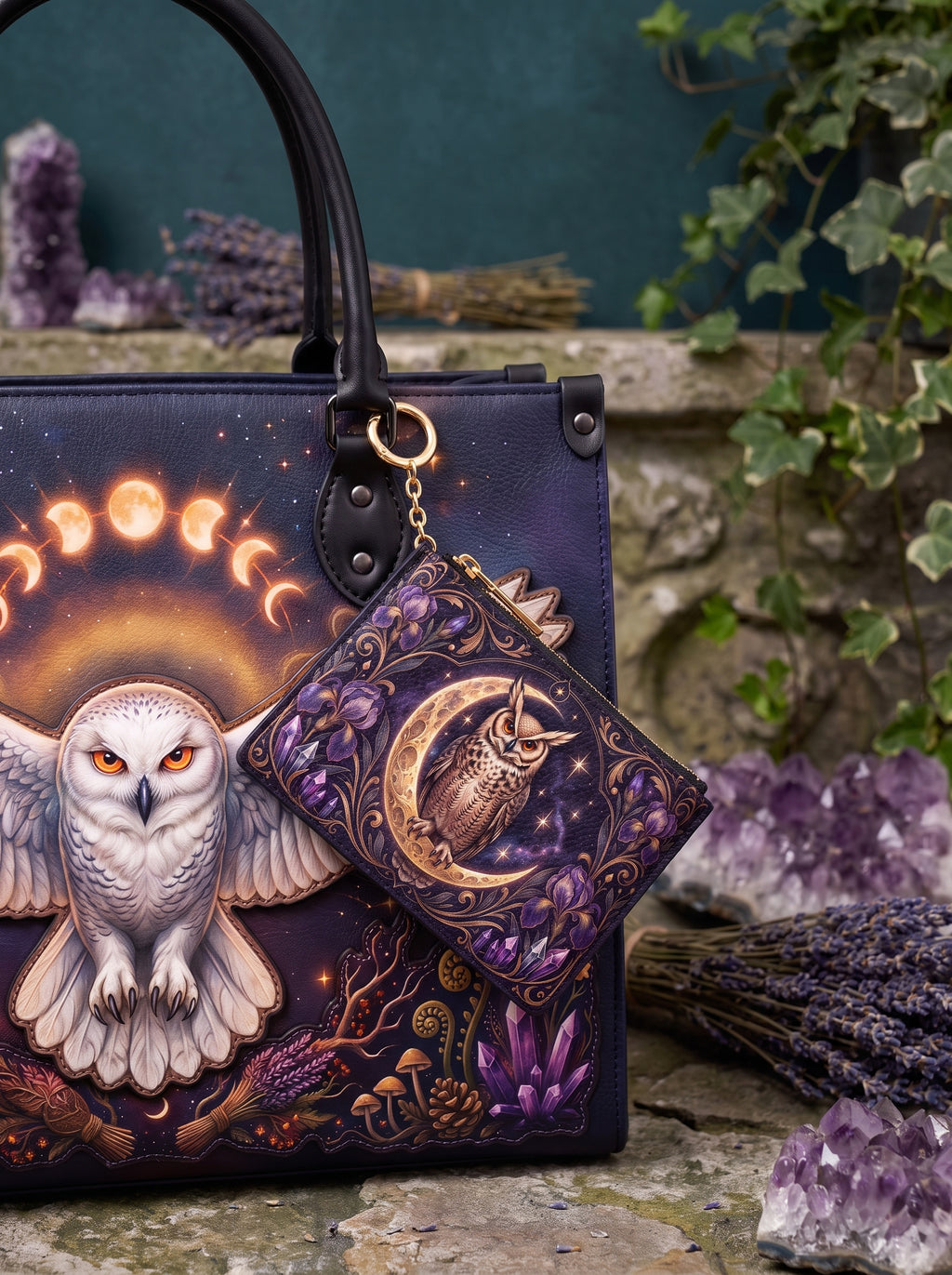 "Emberowl" Keyring Wallet