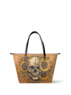 "Heliovoid" Leather Tote Bag