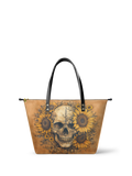 "Heliovoid" Leather Tote Bag