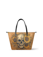 "Heliovoid" Leather Tote Bag