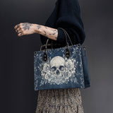 "Frostmourne" - Black Interior - Leather Handbag