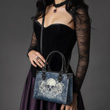 "Frostmourne" - Black Interior - Small Leather Handbag