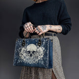 "Frostmourne" - Black Interior - Leather Handbag