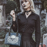 "Frostmourne" - Black Interior - Small Leather Handbag - 100.1 DEAL