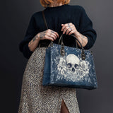 "Frostmourne" - Black Interior - Leather Handbag