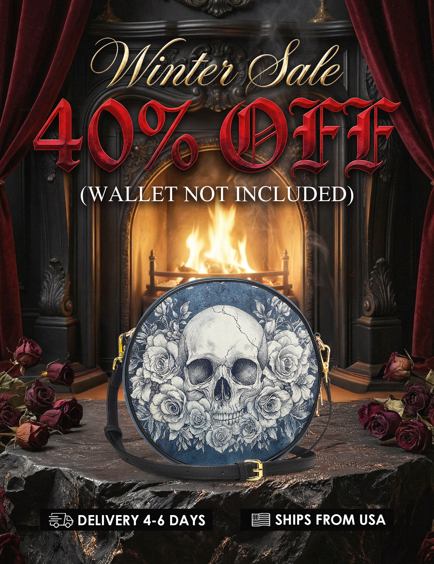 "Frostmourne" Circle Crossbody Bag Deal