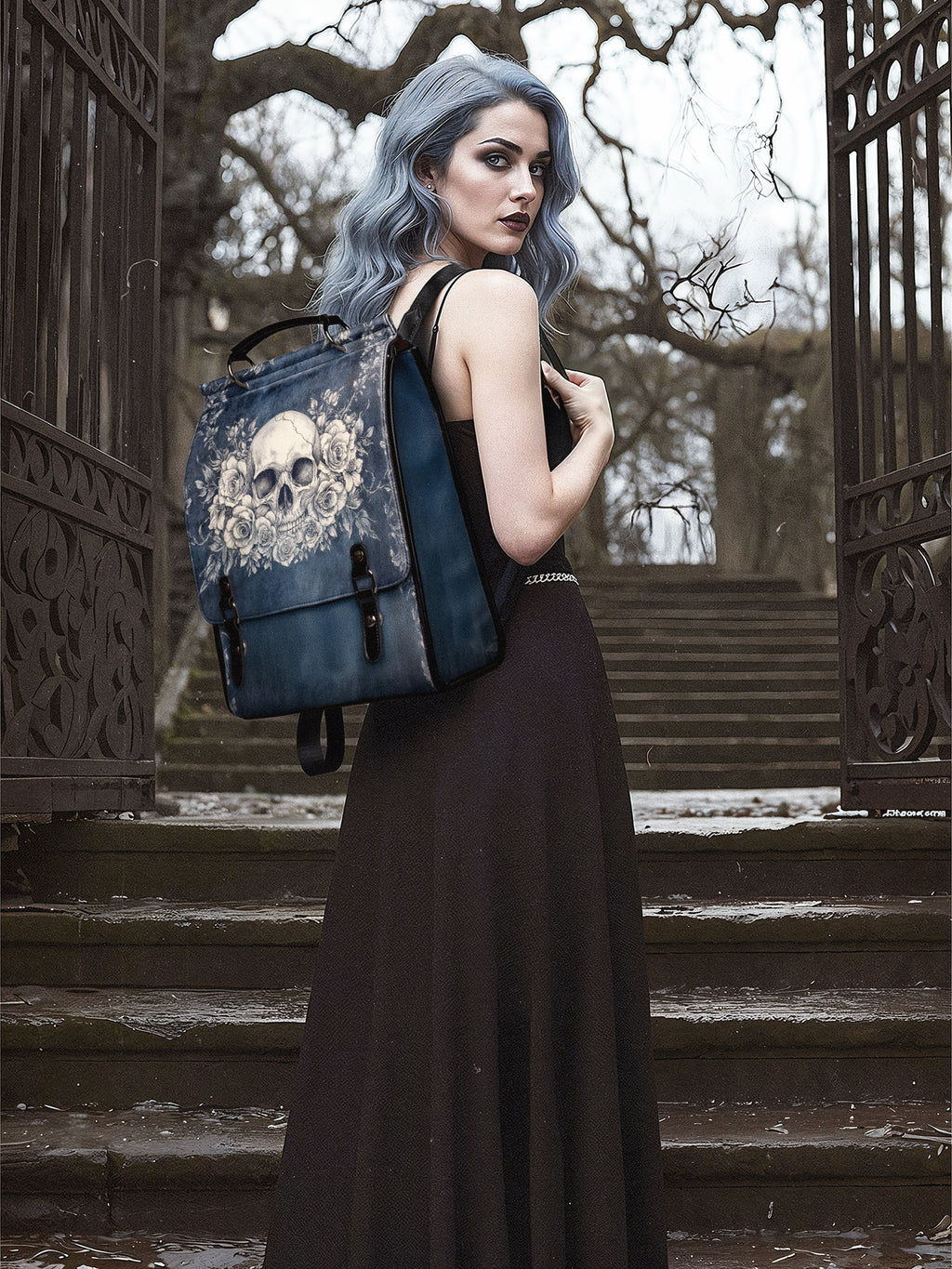 "Frostmourne" Leather Backpack