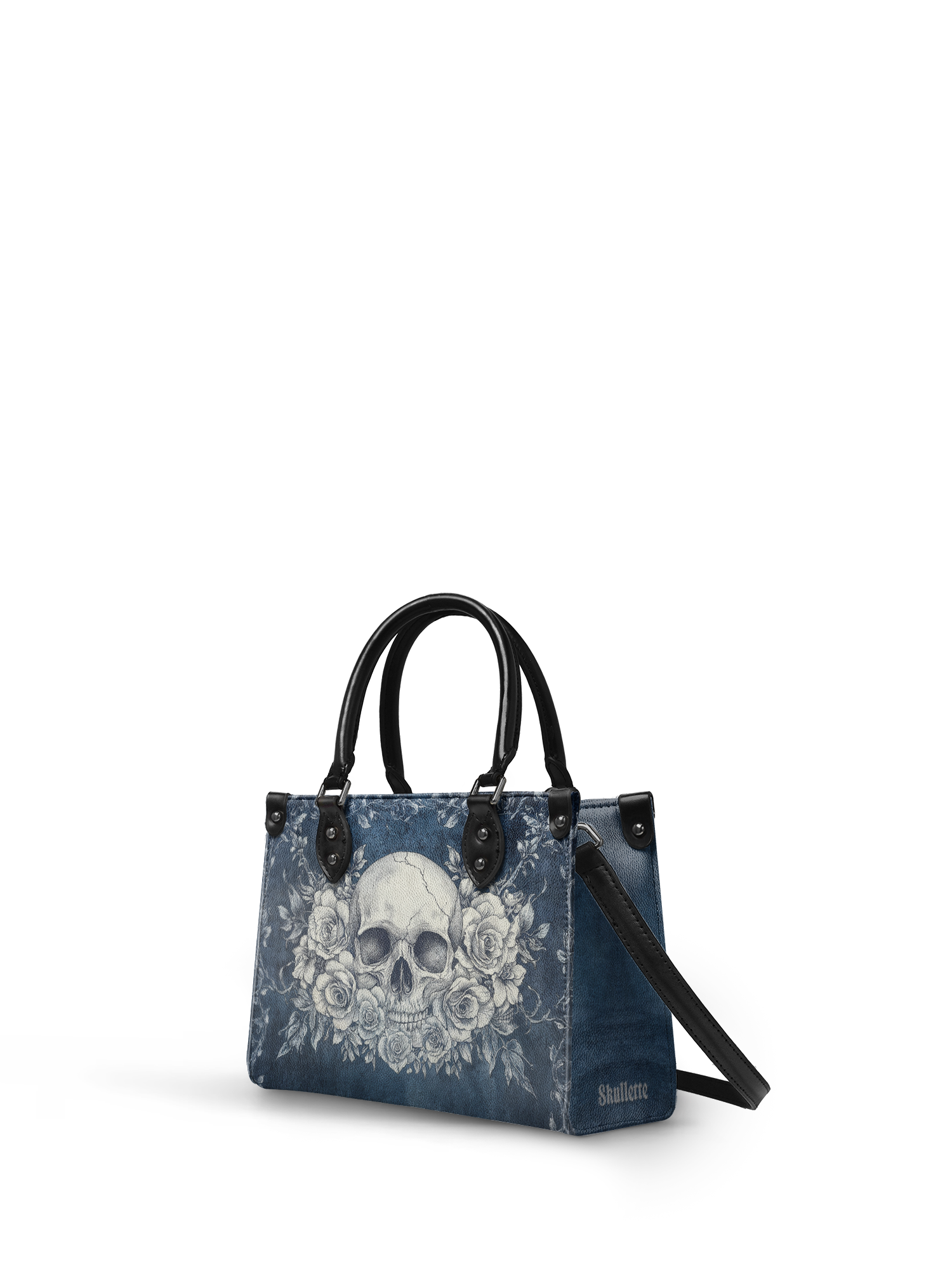"Frostmourne" - Black Interior - Small Leather Handbag