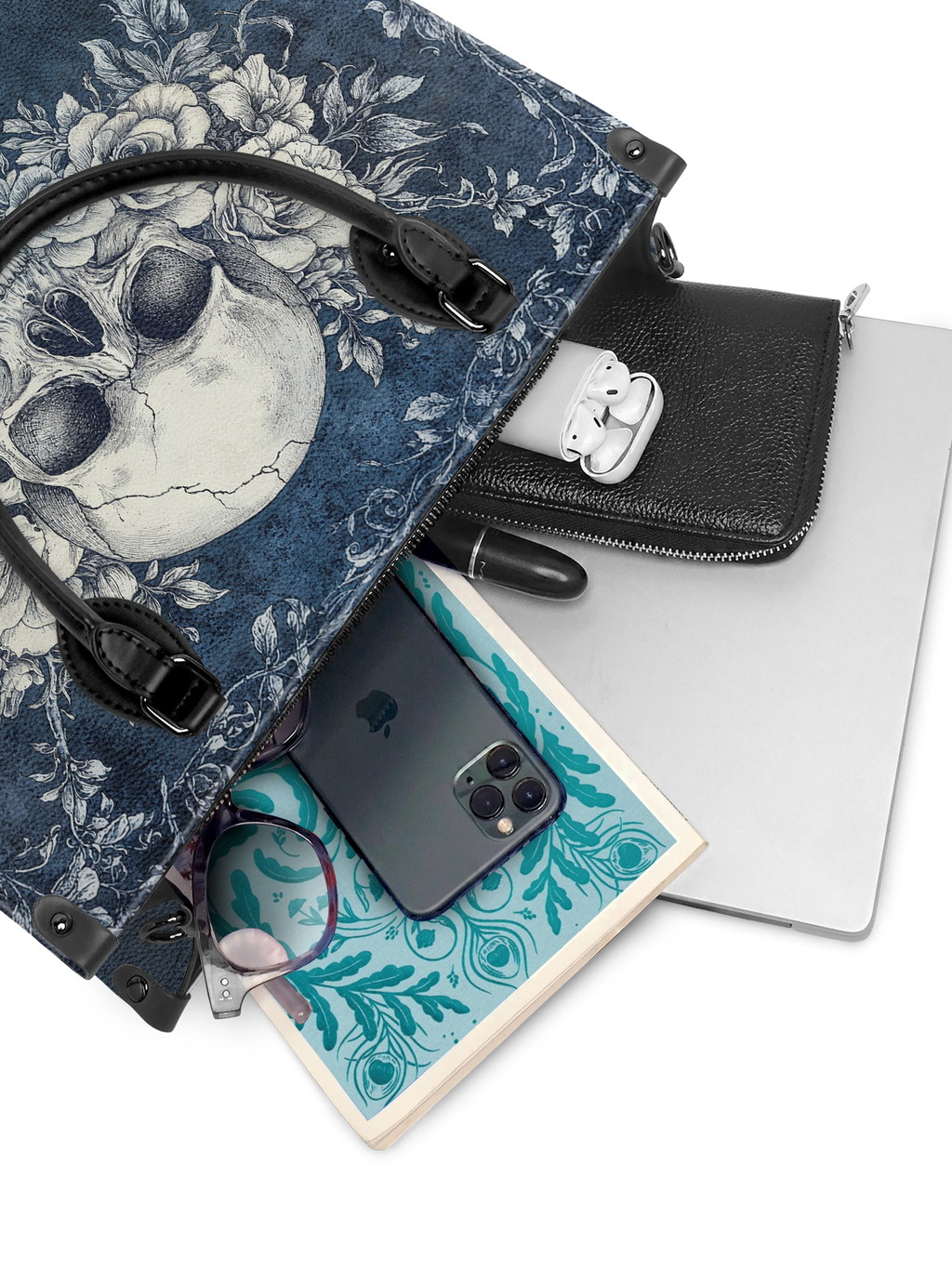 "Frostmourne" - Black Interior - Leather Handbag