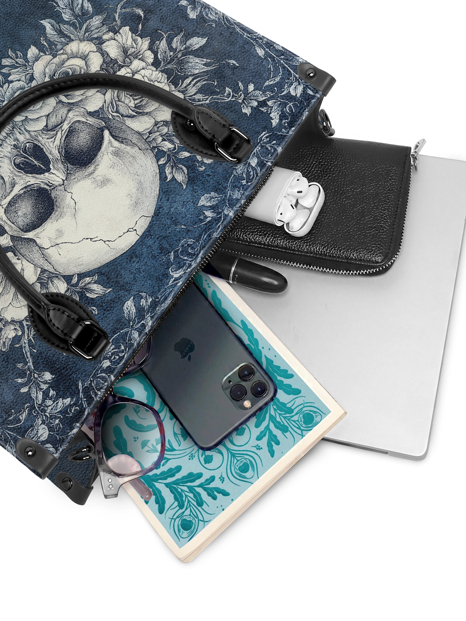 "Frostmourne" - Black Interior - Leather Handbag