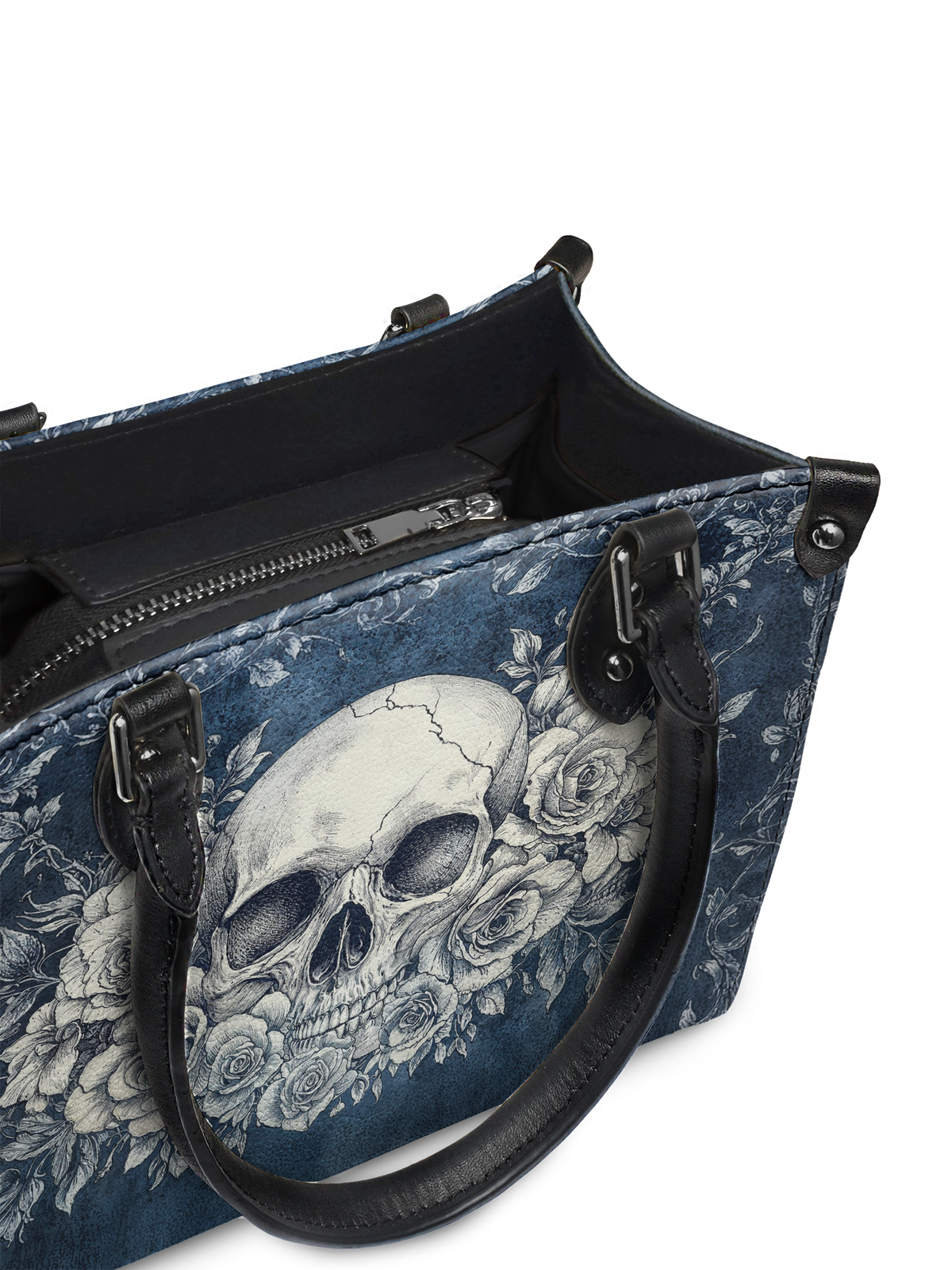 "Frostmourne" - Black Interior - Small Leather Handbag SPOOKY DEAL