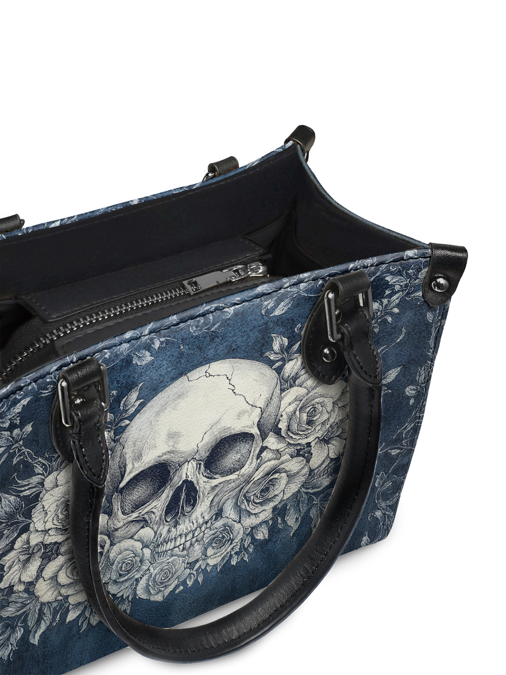 "Frostmourne" - Black Interior - Small Leather Handbag