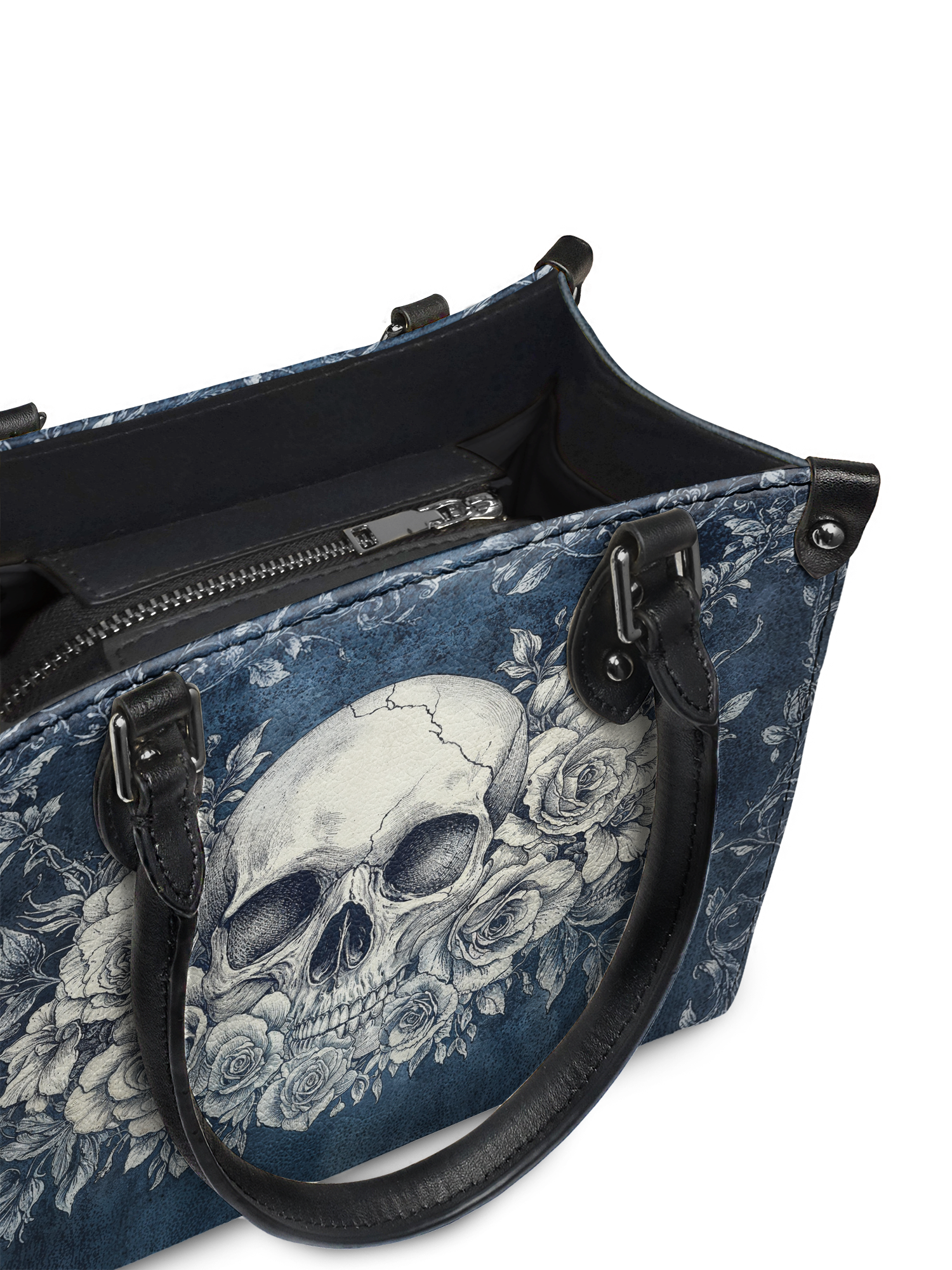"Frostmourne" - Black Interior - Small Leather Handbag