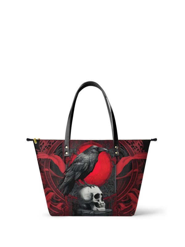 "Bloodraven" Leather Tote Bag