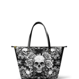 "Gravebloom" Leather Tote Bag