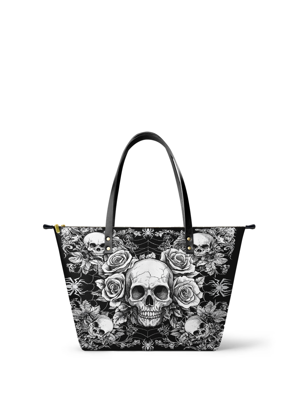 "Gravebloom" Leather Tote Bag