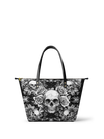 "Gravebloom" Leather Tote Bag
