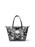 "Gravebloom" Leather Tote Bag