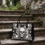"Gravebloom" - Black Interior - Leather Handbag - 100.1 DEAL