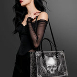 "Grimcrown" - Black Interior - Leather Handbag - 100.1 DEAL