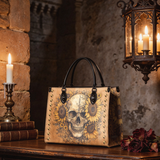 "Heliovoid" - Red Interior - Leather Handbag