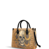 "Heliovoid" - Red Interior - Leather Handbag