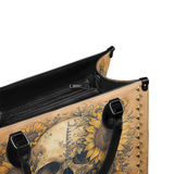 "Heliovoid" - Red Interior - Leather Handbag